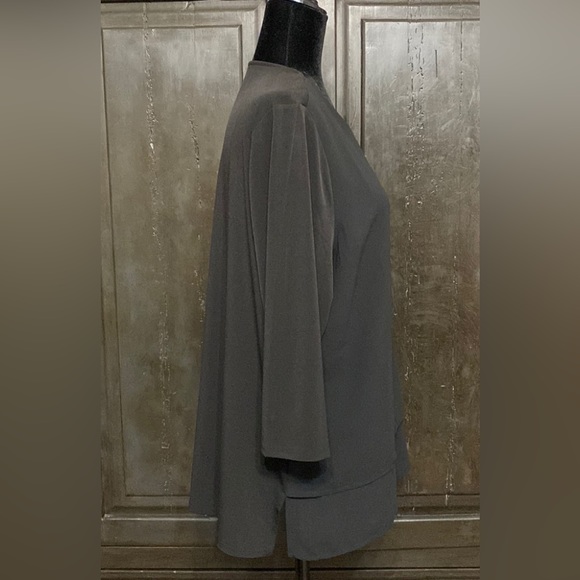 Chico’s Black tunic blouse. Petite size 1 - Picture 3 of 10